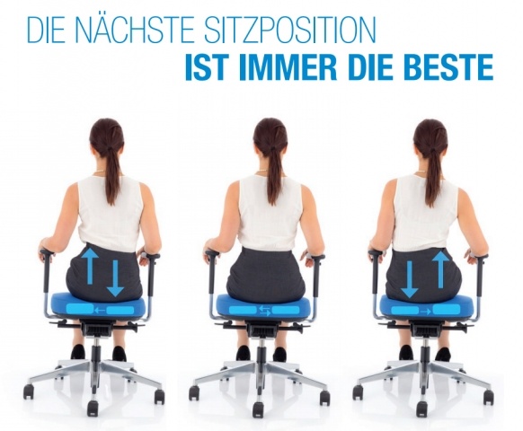 Köhl Bürodrehsessel Sitzposition